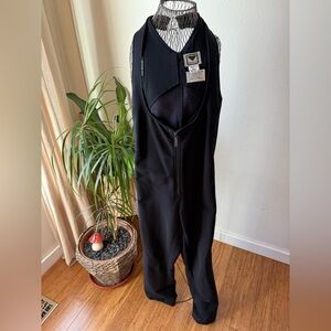 Vintage Wool Blend Obermeyer Ski Pants Overalls Bibs 12